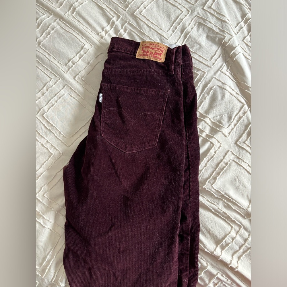Purple Corduroy Levi’s 311